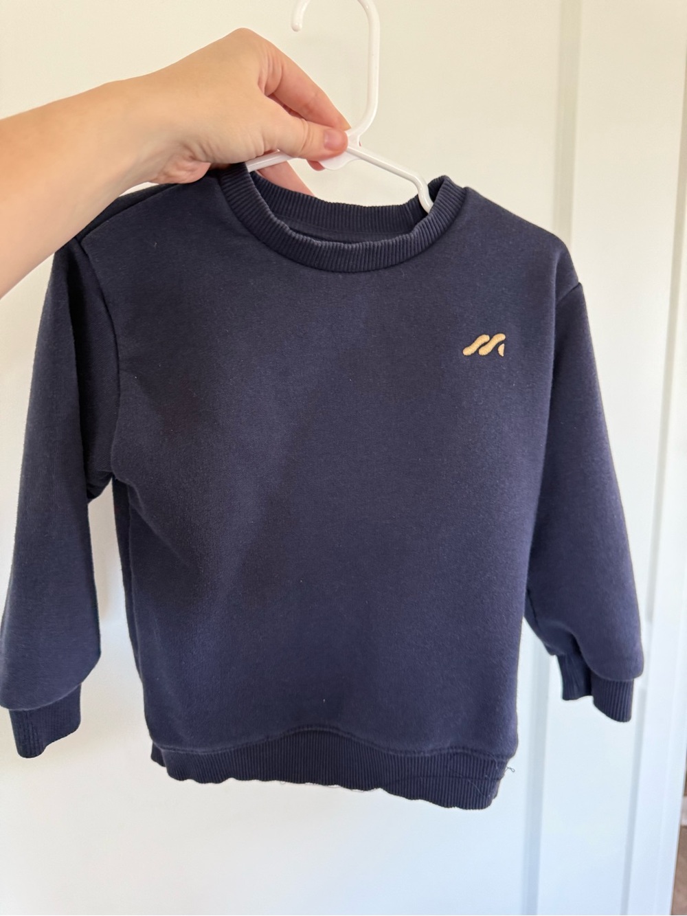 Zara 3T Navy Kids Crewneck Sweatshirt
